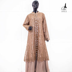 GAMIS OZIAS TILE ROMPI 07013 LD 105 I Gamis Kondangan Cantik I Gamis Fashion Lamaran Nyaman Panjang
