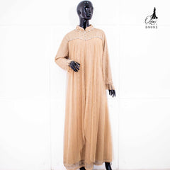 GAMIS OZIAS BROKAT BLOSSOM 09993 LD 105 I Gamis Kondangan Cantik I Gamis Wisuda Remaja Panjang Santai