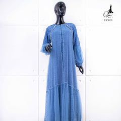 GAMIS OZIAS BROKAT FIMELA 09921 LD 105 & LD 120 I Gamis Mewah Pesta I Fashion Muslim Busui Friendly Fit Motif Nyaman Wanita Dress Panjang Santai Garis