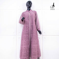 GAMIS OZIAS BROKAT KAGURA 09856 LD 105 & 120 I Gamis Kondangan Cantik I Gamis Pesta Nyaman Panjang Muslim Santai