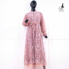 GAMIS OZIAS TILE PREMIUM IMPORT 09739 LD 105 I Gamis Pesta Kondangan I Fashion Muslimah Busui Friendly Santai