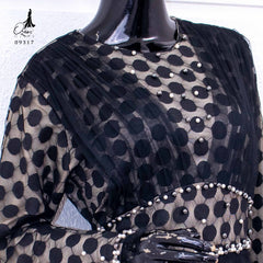 GAMIS OZIAS BROKAT POLKA 09317 LD 105 I Gamis Kondangan Premium I Fashion Muslimah Dress