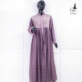 GAMIS OZIAS BRUKAT 09931 LD 105 & LD 120 I Gamis Wanita Syar'i Kondangan l Busana Muslimah l Busui Friendly Santai Panjang 2XL