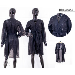 VEST OUTER OZIKO BROKAT MAURITIUS 03054 LD 105 I Outer Cantik I Luaran Mewah Wanita