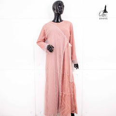 GAMIS OZIAS BROKAT 09995 LD 105 I Gamis Kondangan Remaja I Gamis Pesta Remaja Muslim Nyaman