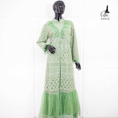 GAMIS OZIAS BROKAT BALIYA 09810 LD 105 I Gamis Pesta Kondangan I Gamis Wanita Muslimah Nyaman Santai