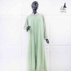 GAMIS OZIKO BROKAT IORA CEILO 09915 LD 105 dan LD 120 I Gamis Mewah Wisuda I Fashion Wanita Muslimah Nyaman Panjang Dress