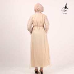GAMIS OZIAS TILE PREMIUM IMPORT 09739 LD 105 I Gamis Pesta Kondangan I Fashion Muslimah Busui Friendly Santai