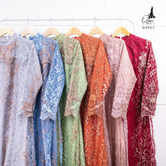 GAMIS OZIAS TILE 03957 LD 105 I Gamis Fashion Muslimah I Wanita Hijab Nyaman Panjang