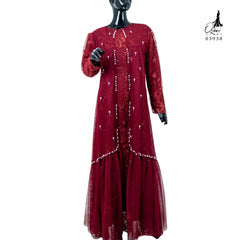 GAMIS OZIAS TILE GEOGIRNA 03938 LD 105 I Gamis Remaja Muslimah Panjang Nyaman