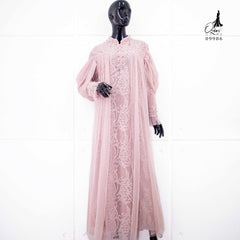 GAMIS OZIAS BROKAT HARUKA 09986 LD 105 I Gamis Kondangan Wanita Muslim Nyaman