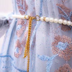 BELT OZIAS MUTIARA I Ikat Pinggang Wanita I Aksesoris Cantik I Aksesoris Gamis Elegan