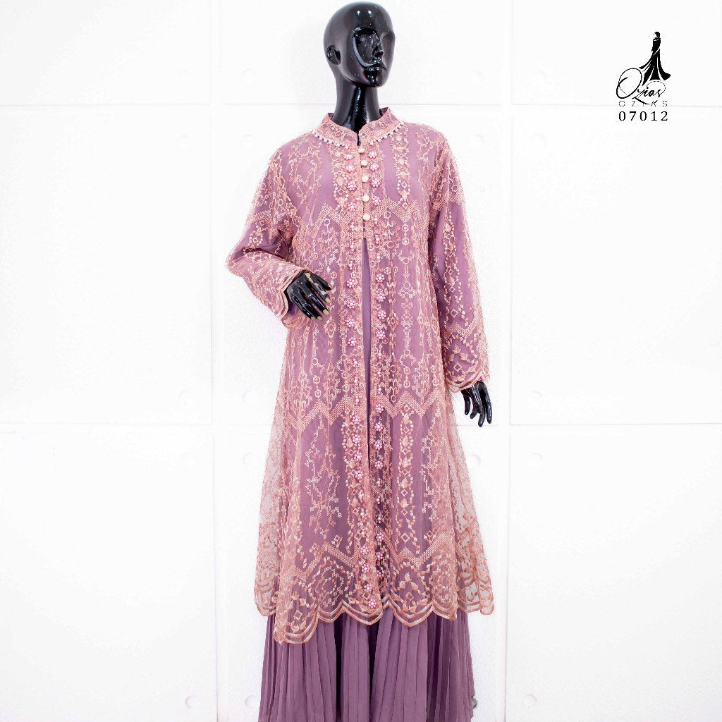 GAMIS OZIAS TILE 07012 LD 105 I Gamis Kondangan Mewah I Gamis Wisuda Cantik Muslim Nyaman