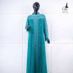 GAMIS OZIAS BROKAT IMPORT 09712 LD 105 I Gamis Kondangan Remaja Muslim Nyaman