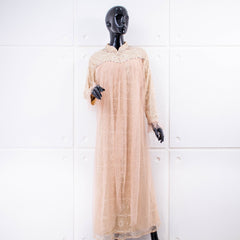 GAMIS OZIKO BROKAT ALICE 09914 LD 105 & LD 120 I Gamis Wisuda Premium I Gamis Pesta Wanita Panjang Nyaman 2XL