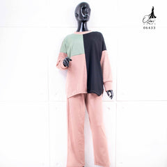 SETELAN KAOS OZIKO PREMIUM IMPORT 06433 I Stelan Wanita I Fashion Formal Nyaman Panjang