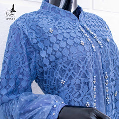 GAMIS OZIAS BROKAT FIMELA 09510 LD 105 I Gamis Wisuda Cantik Muslim Nyaman