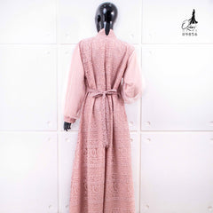GAMIS OZIAS BROKAT KAGURA 09856 LD 105 & 120 I Gamis Kondangan Cantik I Gamis Pesta Nyaman Panjang Muslim Santai