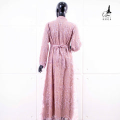GAMIS OZIAS TILE ROSE 03914 LD 105 I Gamis Wanita Muslimah I Gamis Busui Friendly Mewah