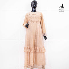 GAMIS OZIAS BROKAT IMPORT 09590 LD 105 I Gamis Fashion muslimah I Gamis Pesta Simpel Wanita Nyaman Panja