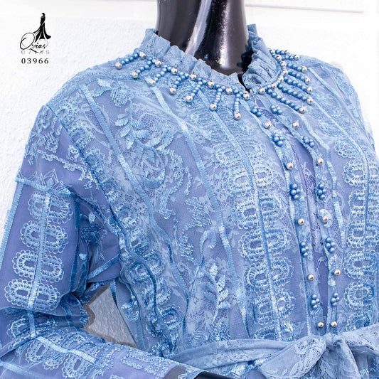 GAMIS OZIAS TILE CHANTILY 03966 LD 105 I Gamis Fashion Musimah I Gamis Kondangan Cantik Muslim Nyaman