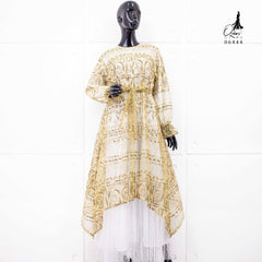 GAMIS OZIAS TILE MOSCREPE PREMIUM 06444 LD 105 I Gamis Fashion Muslimah I Gamis wisuda Rompi Nyaman Panjang