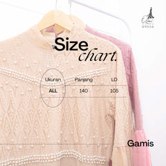 GAMIS OZIAS SIFON CERUTY 09556 LD 105 I Gamis Kondangan Simpel I Fashion Muslimah Cantik Nyaman Panjang