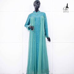 GAMIS OZIAS BROKAT ROSE 09713 LD 105 I Gamis Fashion Muslimah I Gamis Kondangan Remaja  Motif Nyaman