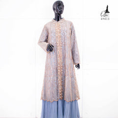 GAMIS OZIAS TILE ROMPI 07013 LD 105 I Gamis Kondangan Cantik I Gamis Fashion Lamaran Nyaman Panjang