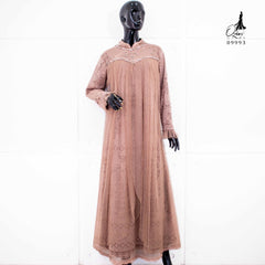 GAMIS OZIAS BROKAT BLOSSOM 09993 LD 105 I Gamis Kondangan Cantik I Gamis Wisuda Remaja Panjang Santai