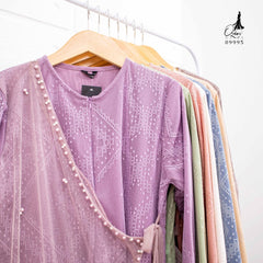 GAMIS OZIAS BROKAT 09995 LD 105 I Gamis Kondangan Remaja I Gamis Pesta Remaja Muslim Nyaman
