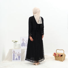 Ozias - Gamis Brokat Import 09925 Ld 105 I Gamis Kondangan Wanita I Gamis Cantik Wanita
