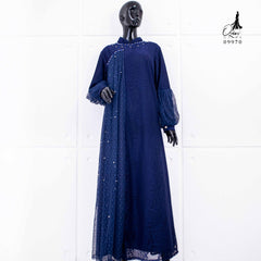 GAMIS BROKAT HARUKA OZIAS 09970 LD 105 I Gamis Fashion Muslimah I Gamis Wanita Cantik Panjang Santai