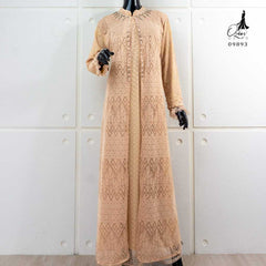 GAMIS OZIAS BROKAT FLORANCE 09893 LD 105 & LD 120 I Gamis Wanita Syar'i Kondangan l Busana Muslim Nyaman Panjang Santai Dress