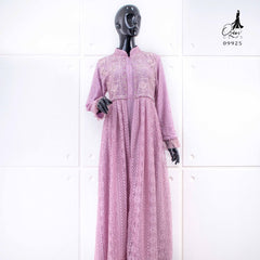Ozias - Gamis Brokat Import 09925 Ld 105 I Gamis Kondangan Wanita I Gamis Cantik Wanita