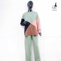 SETELAN KAOS OZIKO PREMIUM IMPORT 06433 I Stelan Wanita I Fashion Formal Nyaman Panjang