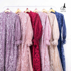GAMIS OZIAS TILE PREMIUM IMPORT 09739 LD 105 I Gamis Pesta Kondangan I Fashion Muslimah Busui Friendly Santai