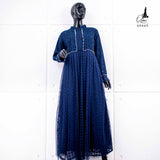 GAMIS OZIAS BROKAT FIMELA 09465 LD 80 95 105 120 I Gamis Fashion Muslimah Anak I Gamis Lebaran Busui Friendly 2XL