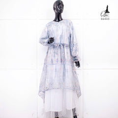 GAMIS OZIAS TILE 06443 LD 105 I Gamis Kondangan Cantik I Gamis Rompi Wanita