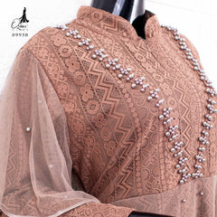 GAMIS OZIAS BROKAT 09938 LD 105 I Gamis Pesta Remaja I Fashion Muslimah Dewasa