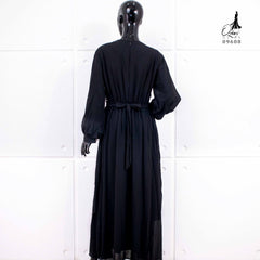 GAMIS OZIAS SIFON CERUTY 09608 LD 105 I Gamis Lebaran Simpel I Gamis Dewasa Remaja Muslim Nyaman