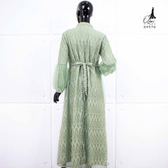 GAMIS OZIAS BROKAT ARGYLIE 09570 LD 105 I Gamis Kondangan Busui I Gamis Fashion Kondangan Wanita Muslim