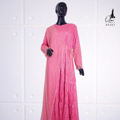 GAMIS OZIAS BROKAT FAMELLA 09367 LD 105 I Gamis Pesta Muslimah I Gamis Busui Friendly Motif Nyaman
