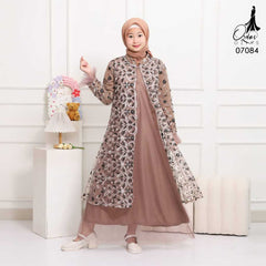 GAMIS OZIAS TILE NAMIRA 07084 LD 80 90 I Gamis Anak Cantik I Gamis Pesta Wanita