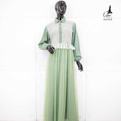 GAMIS OZIAS SOPHIA 06450 LD 105 I Gamis Kondangan Fashion I Gamis Simpel Wisuda Nyaman