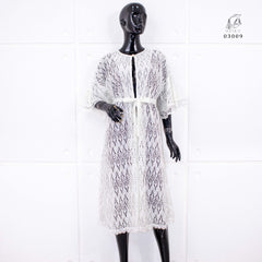 VEST OUTER OZIKO BROKAT ARGYLIE 03009 LD 105 I Luaran Dress Cantik I Luaran Dress Pesta