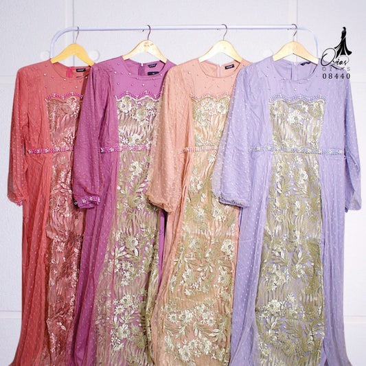 GAMIS OZIAS TILE 08440 LD 105 I Gamis Premium I Gamis Style Wanita