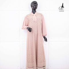 GAMIS OZIAS CERUTY 10004 LD 105 I Gamis Kondangan Cantik I Gamis Simpel Kondangan Dewasa Nyaman