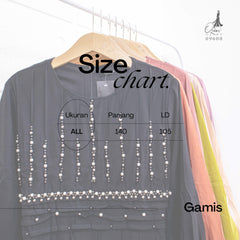GAMIS OZIAS SIFON CERUTY 09608 LD 105 I Gamis Lebaran Simpel I Gamis Dewasa Remaja Muslim Nyaman