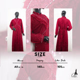 GAMIS OZIAS BROKAT IMPORT 09773 LD 105 I Gamis Fashion Remaja I Gamis Kondangan Dewasa